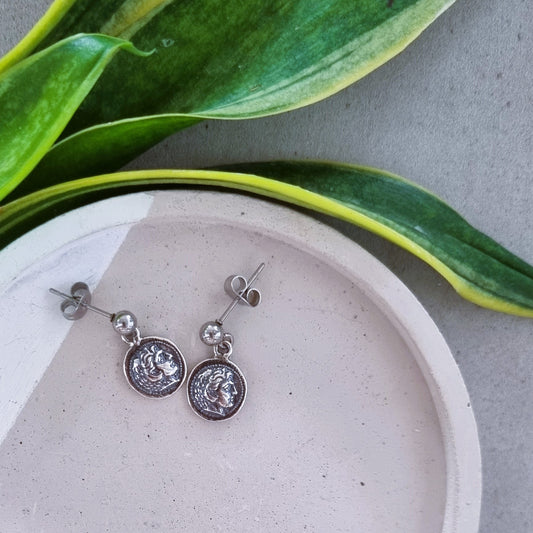 Coin earrings