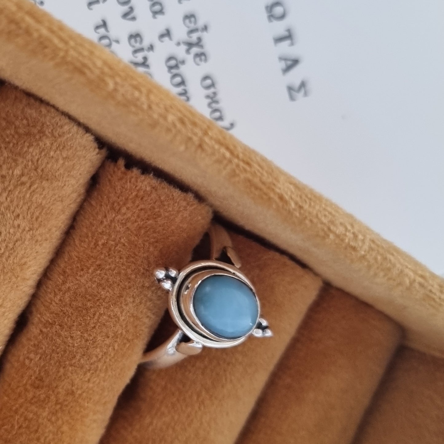 Sivler ring - Turquoise