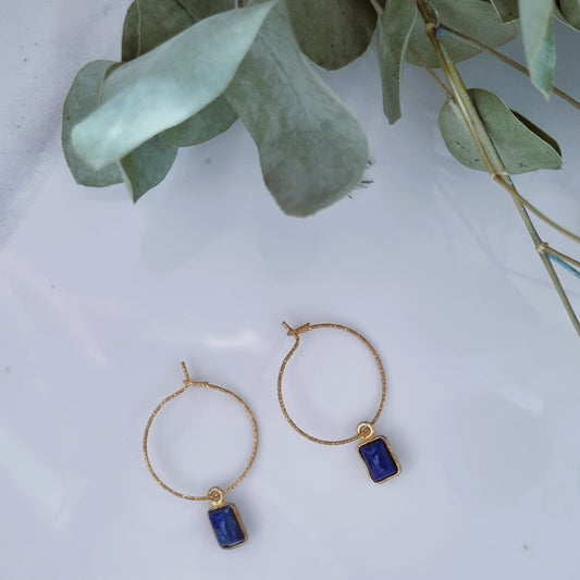 Lapis lazouli earrings