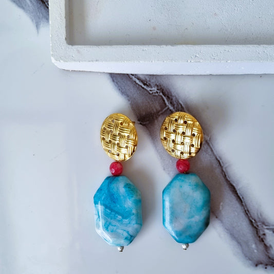 Nora earrings - tirquoise