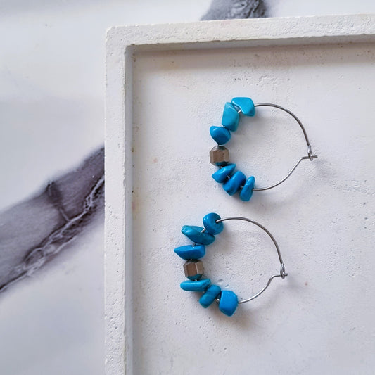 Turquoise earrings n2