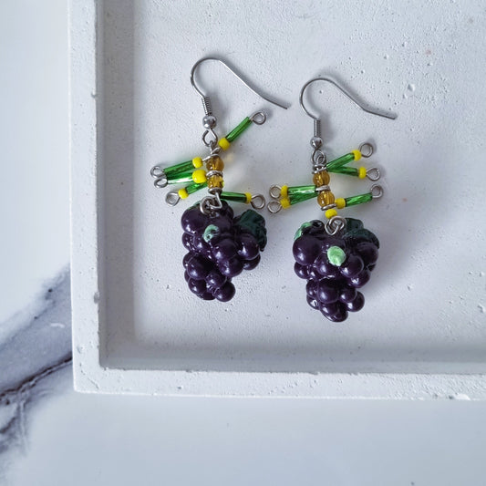 Grapes for earrings