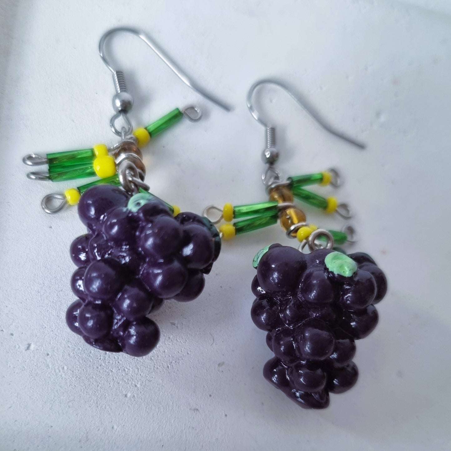 Grapes for earrings