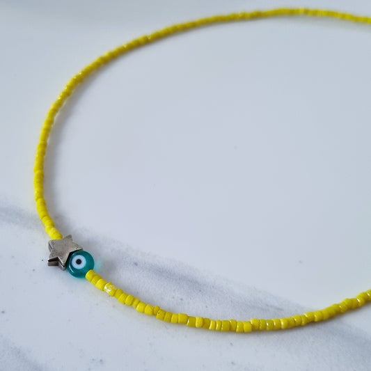 Yellow necklace