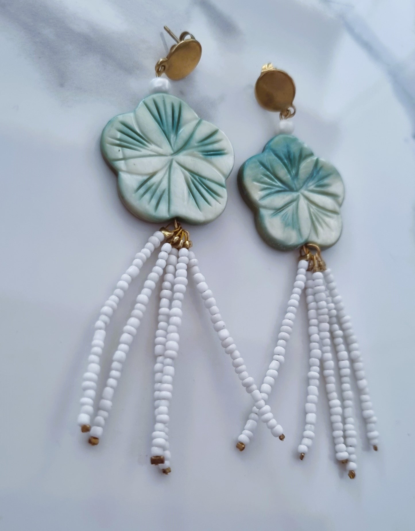 Mother of pearls earrings