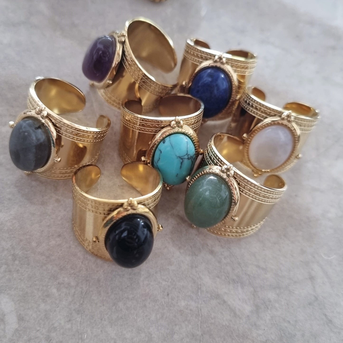 Boho rings (gold)