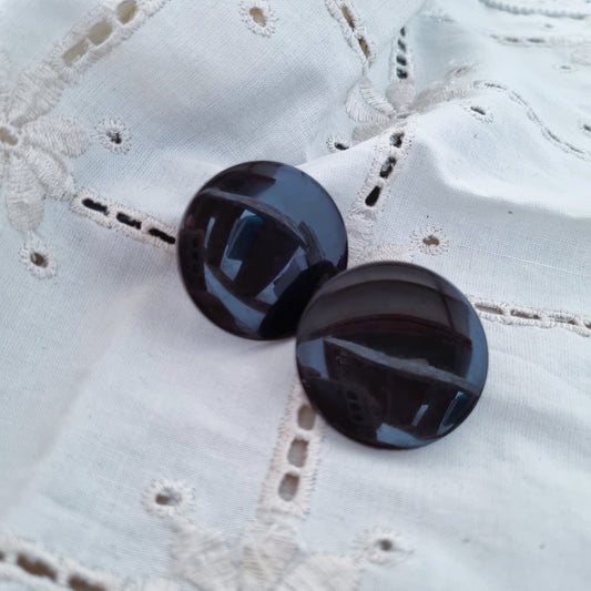 Vintage earrings - Black