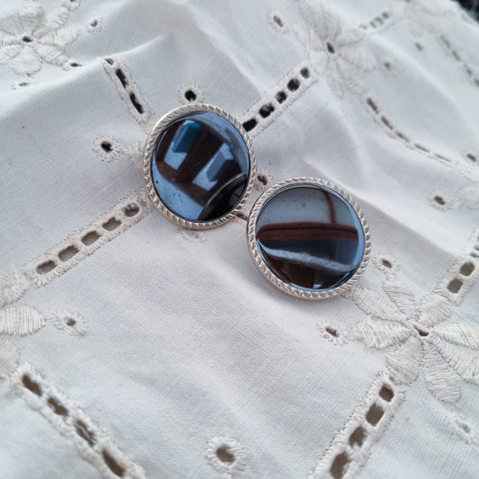 Vintage earrings - Mirroring