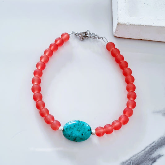 Coral bracelet