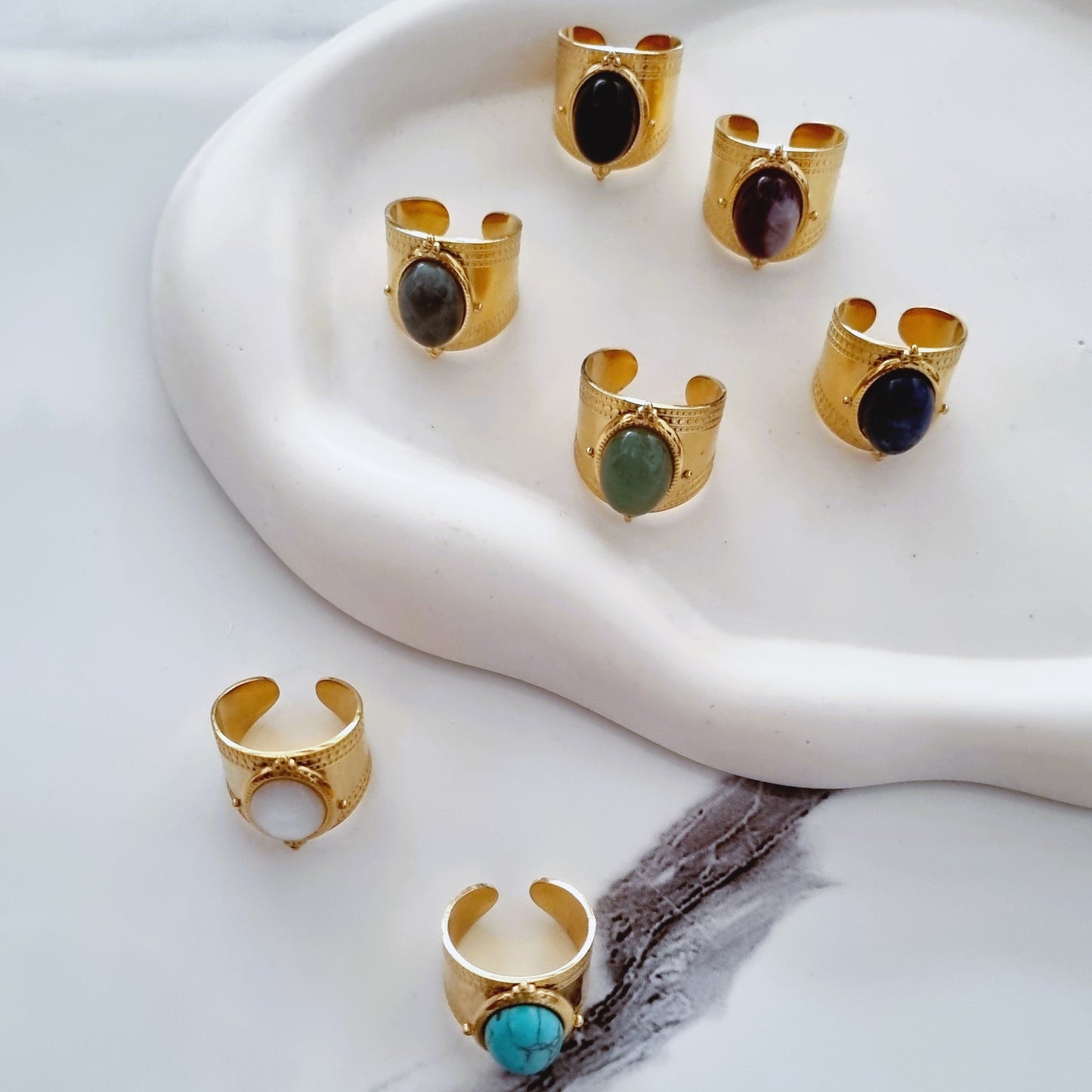 Boho rings (gold)