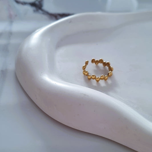 Bubble ring (gold)