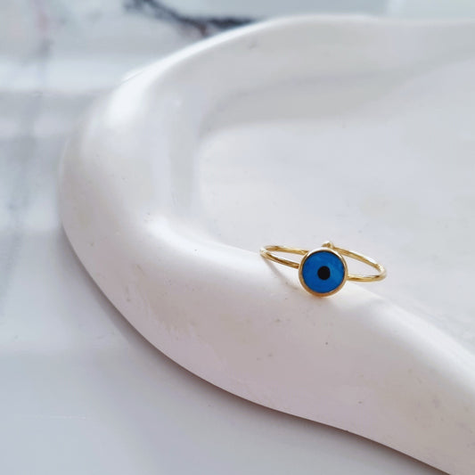 Evil eye ring