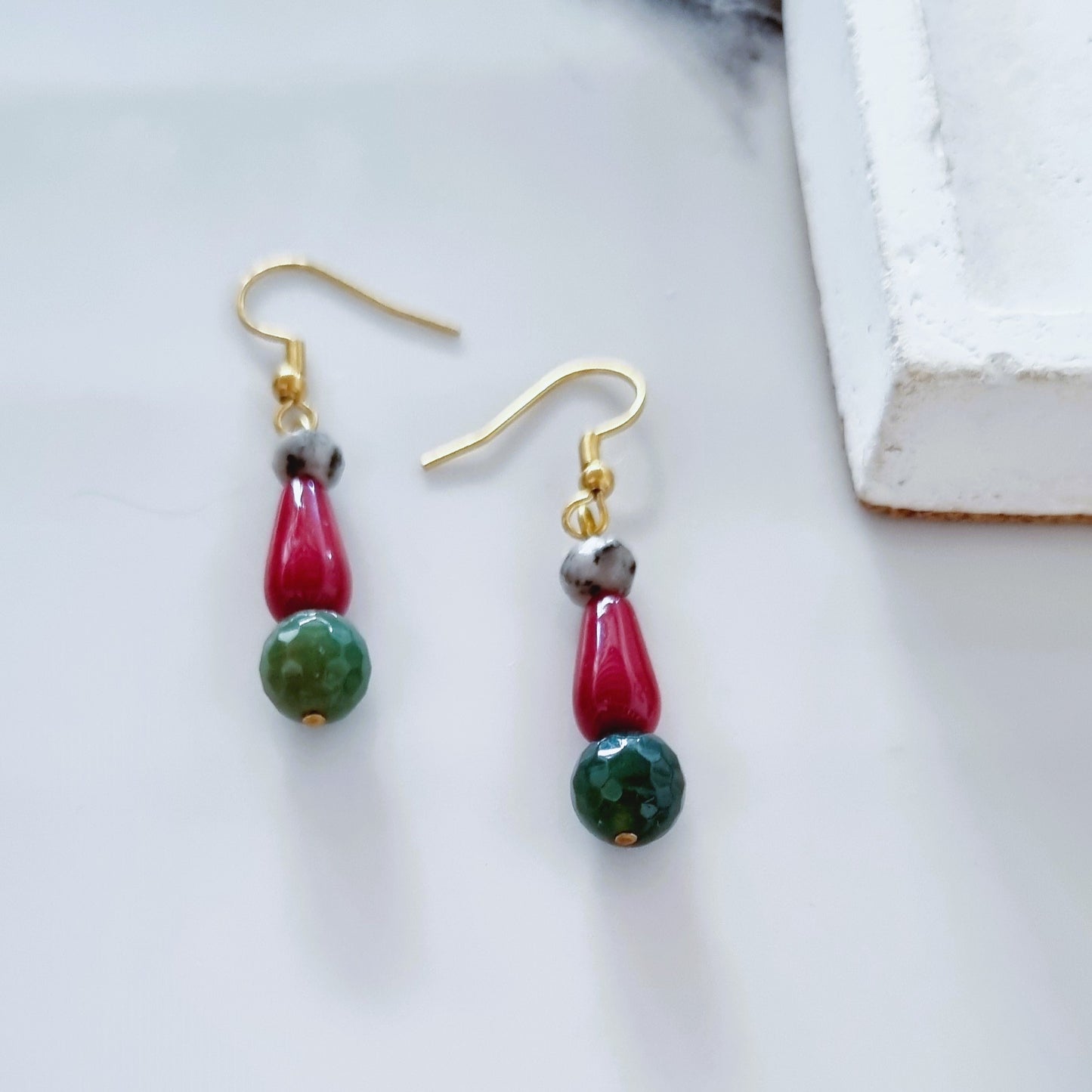 Drop earrings