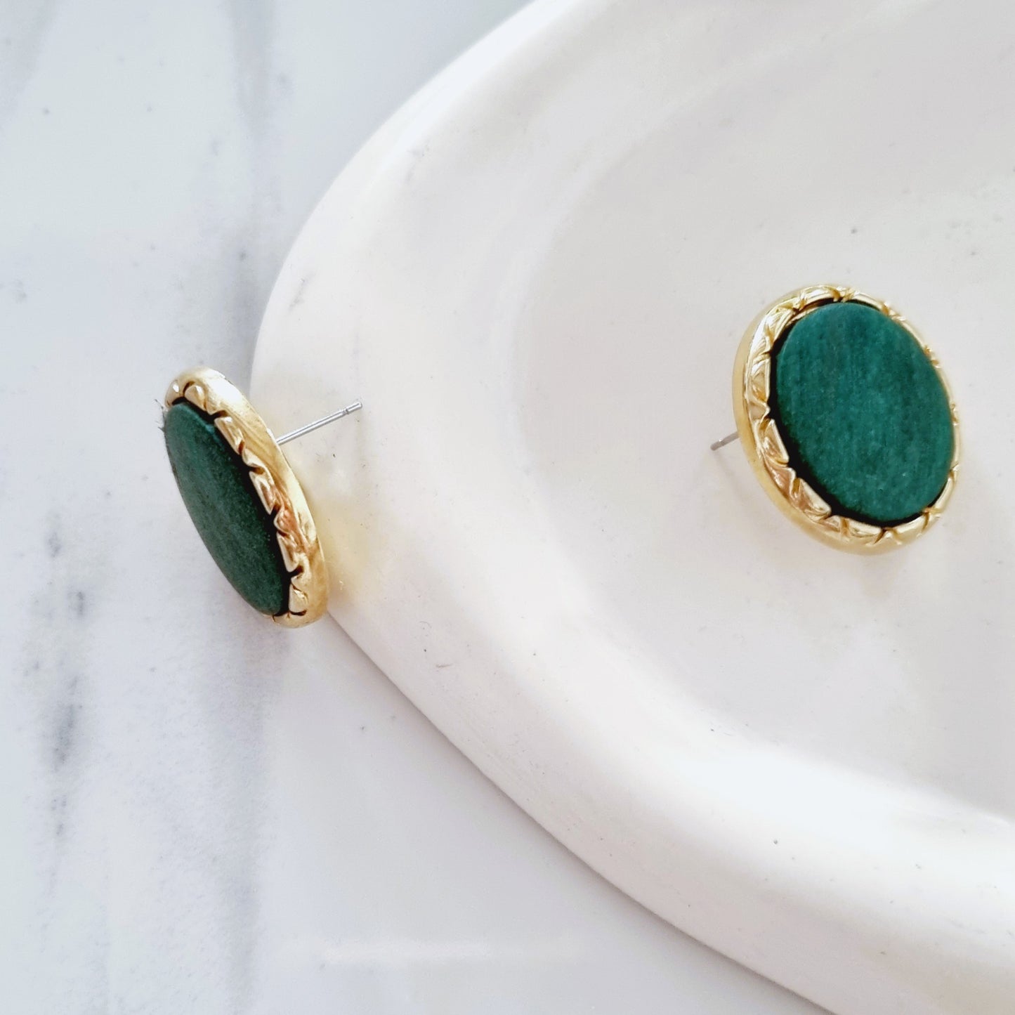 Vintage earrings - Best seller green