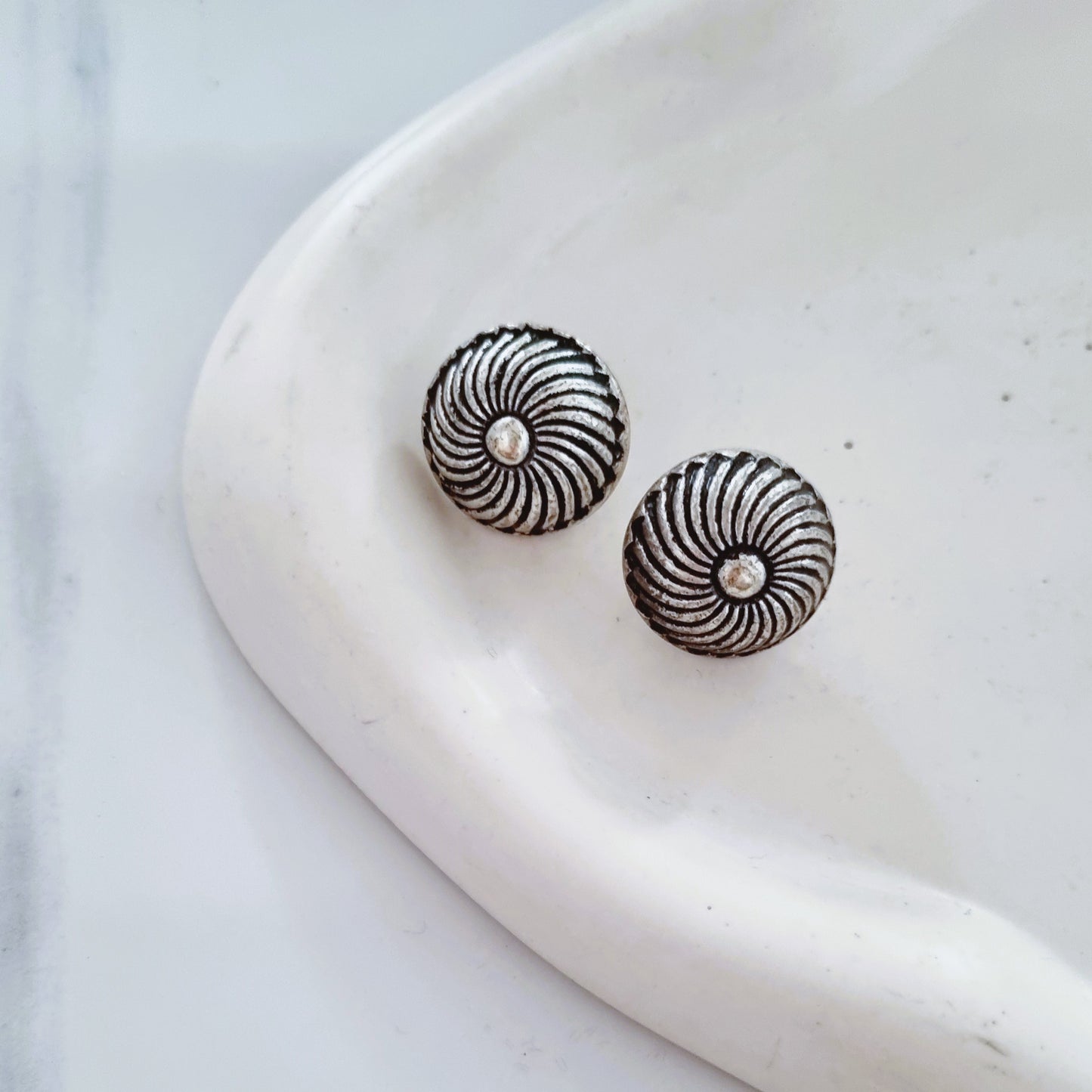 Vintage earrings - silver