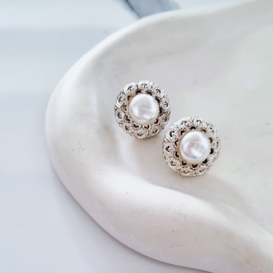 Vintage earrings - Almost bridal