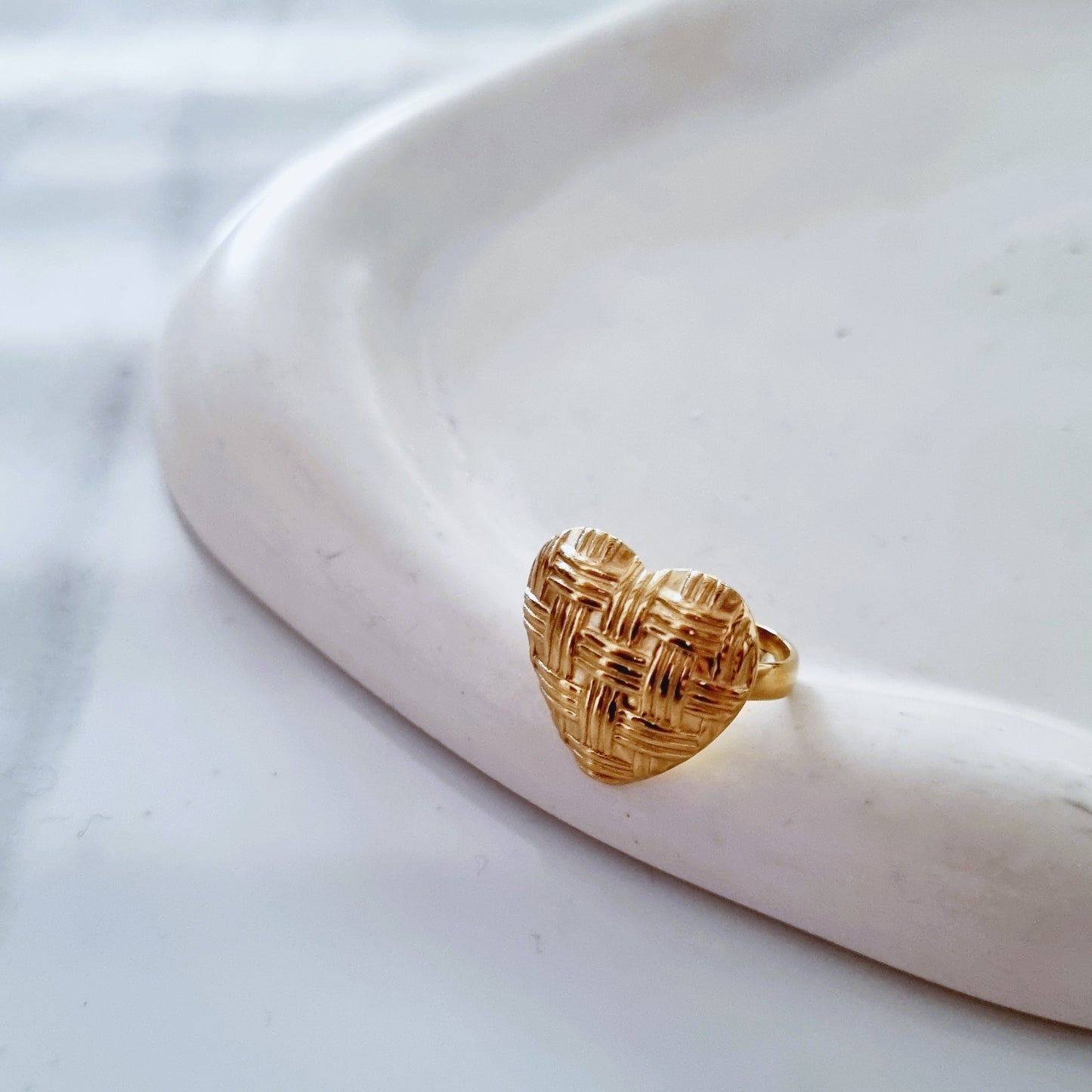 Gold heart - Ring