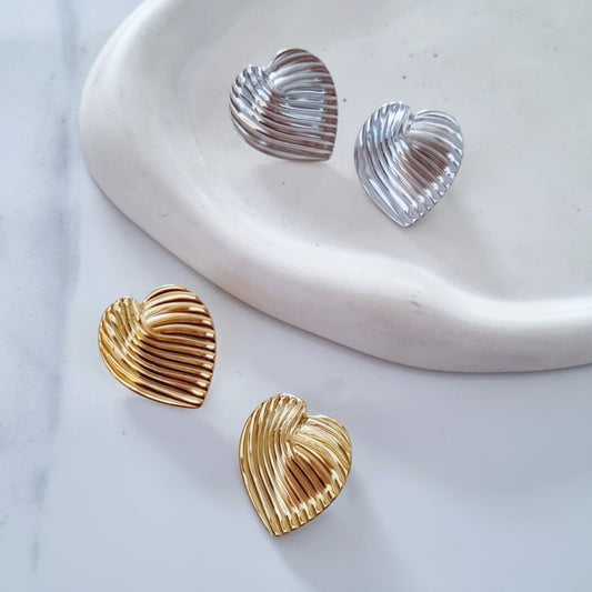 Hearts earrings