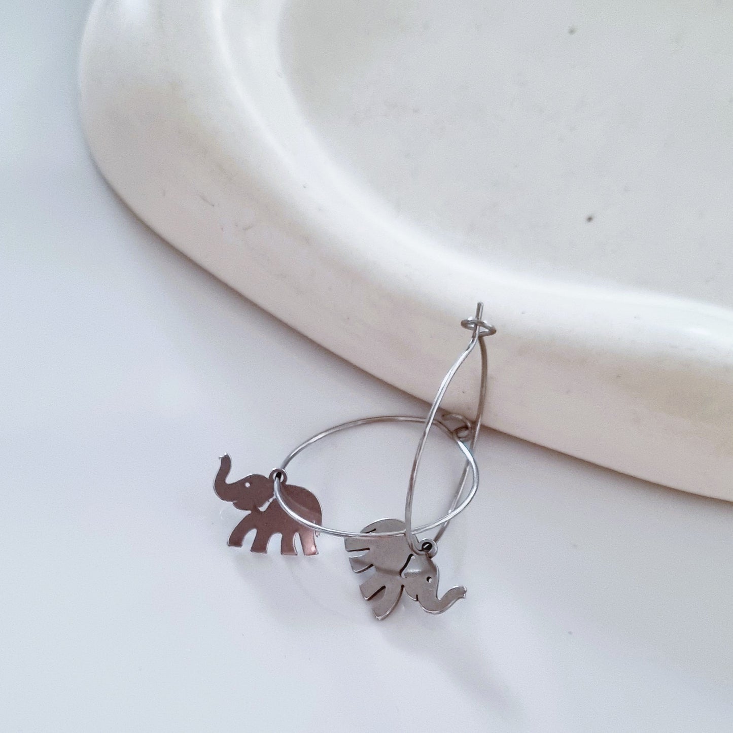 Elephants earrings