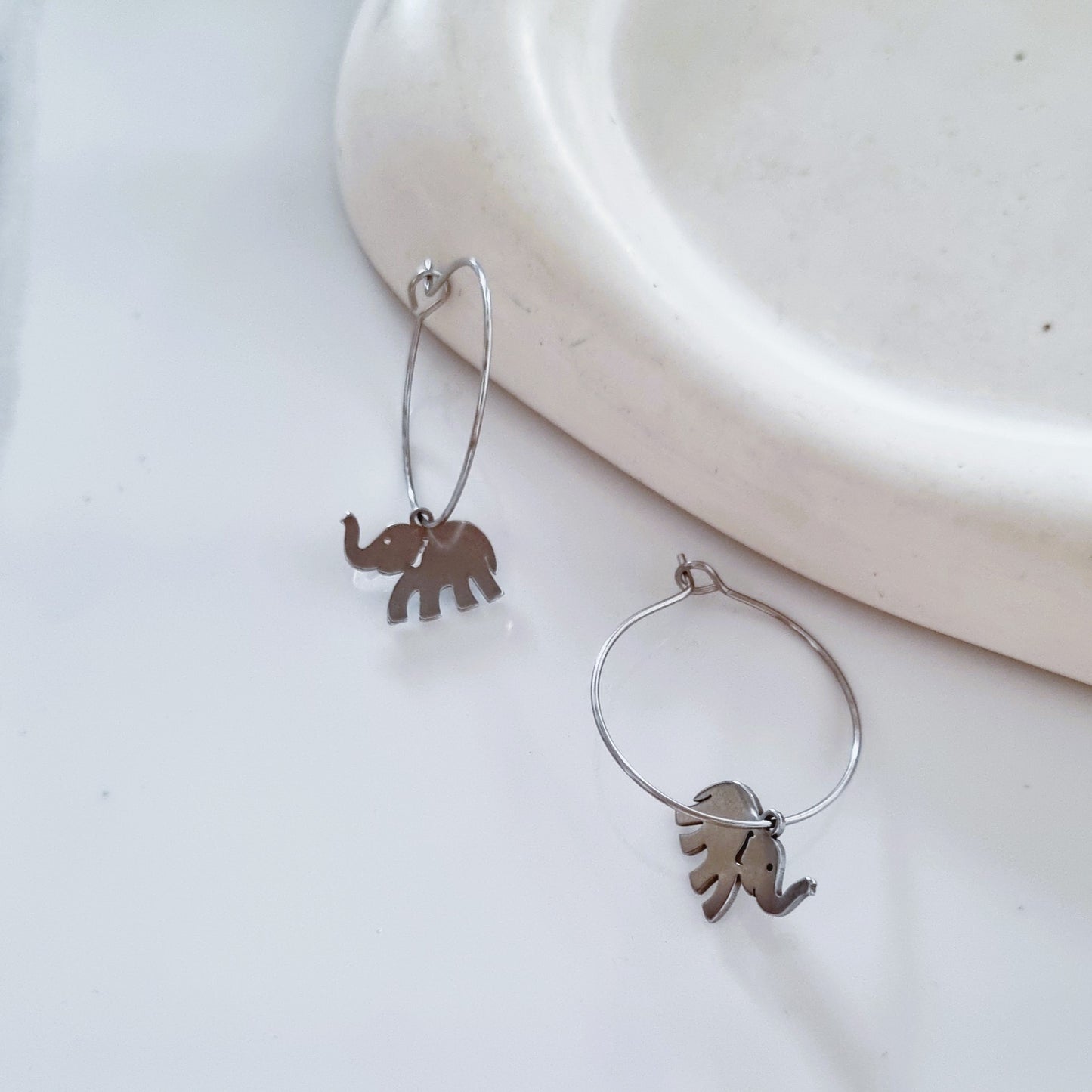 Elephants earrings