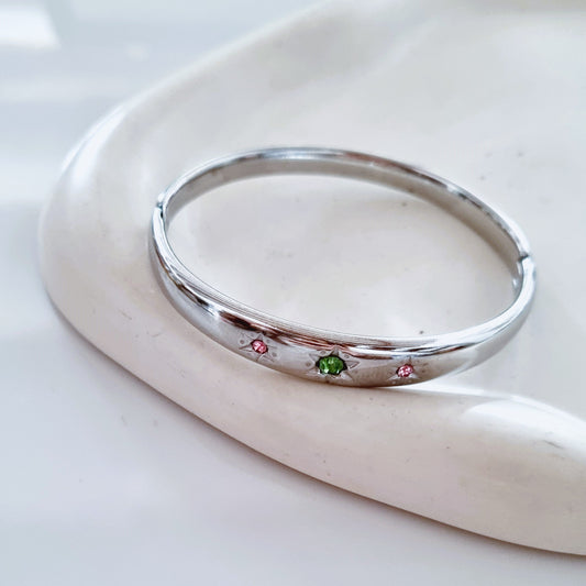 Silver bangle