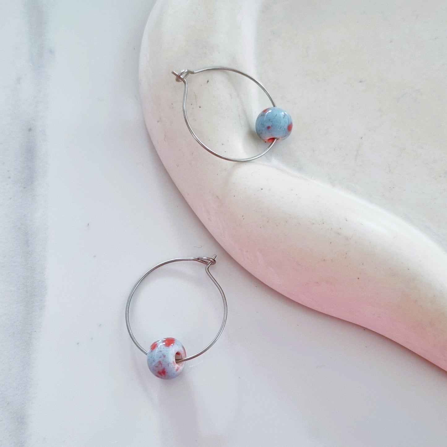 Ceramic earrings