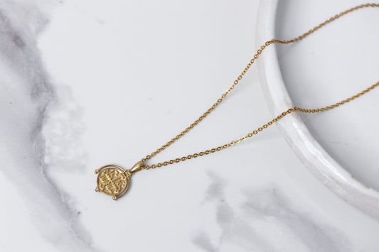 Gold Constantinato pendant